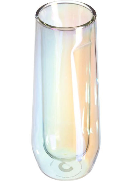 Glass Flute 7oz Double Pack Prism