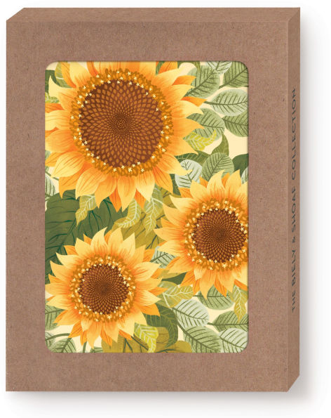 CORR Sunflower Boxed Notecards S/10