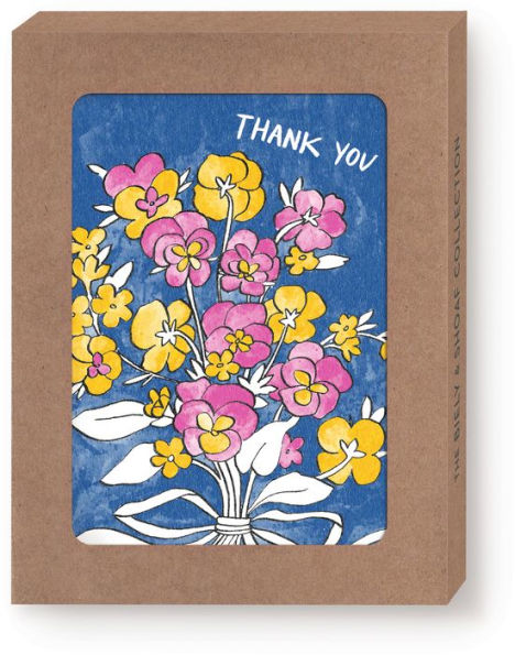 Thank You Bouquet Notecards & Envelopes - Set of 10