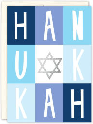 Title: Hanukkah Greeting Card Star