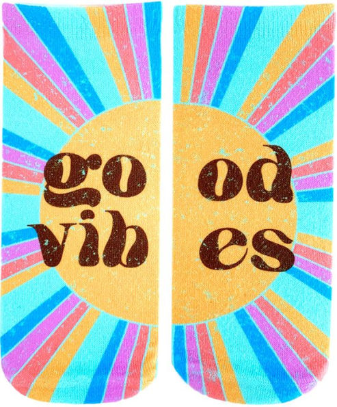 Retro Good Vibes Ankle Socks