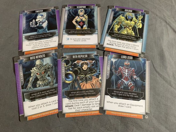 Power Rangers Deck Building Game