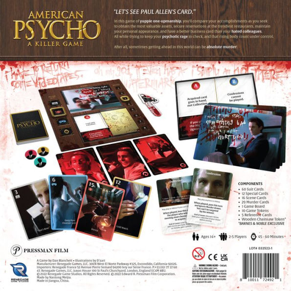 American Psycho: A Killer Game (B&N Exclusive)