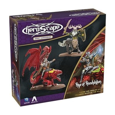 Heroscape Age of Annihilation Sonlen and Halushia, Scion of the Wild Army Expansion