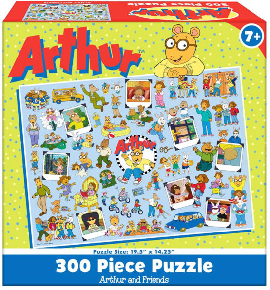 Arthur Character Collage 300 Piece Puzzle