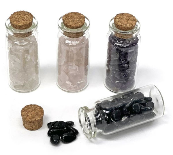 Mini crystal jars