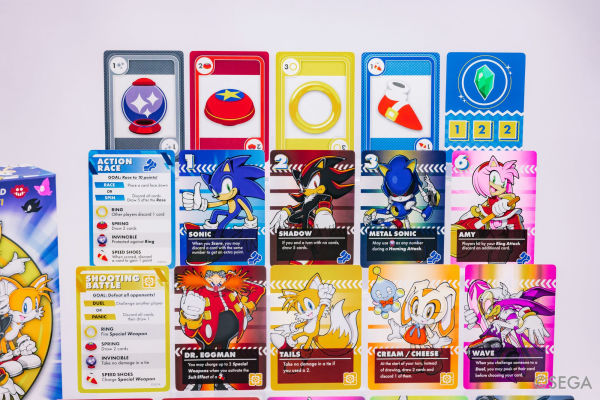 Sonic Speed Battle Card Game by Anthony Thorp