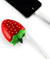 Title: Mojipower Strawberry Portable Charger