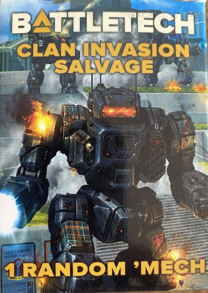 Battletech Clan Invasion Salvage BlindBx by Catalyst Game Labs | Barnes ...