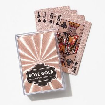 Rose Gold Playing Cards