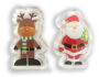 Oliver Smith Light Up Holiday Gel Clings - Santa/Reindeer