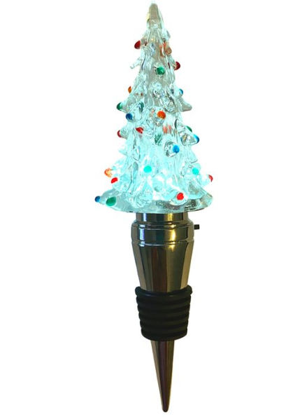 Wine Stopper Light Up Christmas Tree
