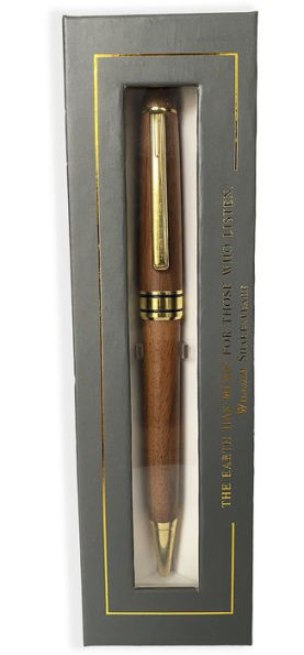 Wood Ballpoint Pen Light by Oliver Smith & Co, LLC