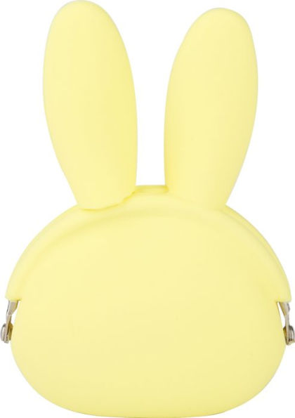 Yellow Silicone Bunny Pouch