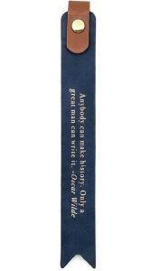 Title: Leatherette Bookmark - Oscar Wilde