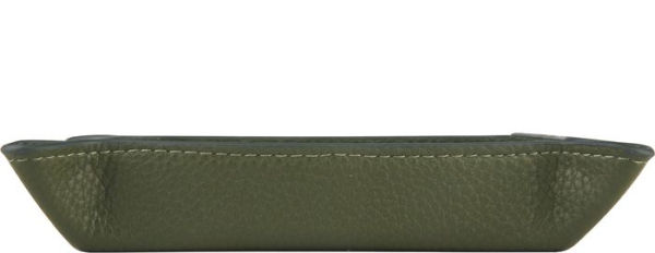 Green Leatherette Catchall