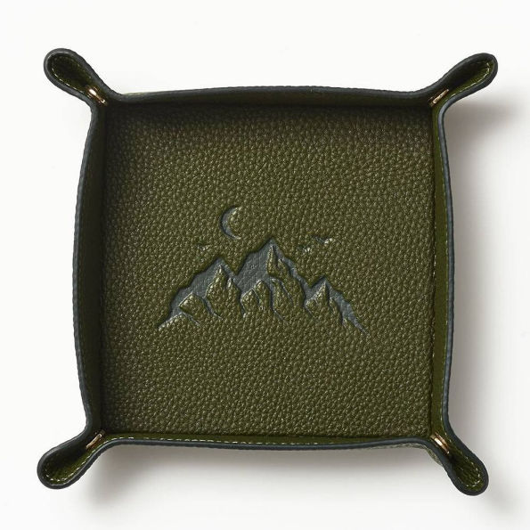 Green Leatherette Catchall