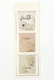 Title: Magnet Bookmark S3 Faith Hope Love