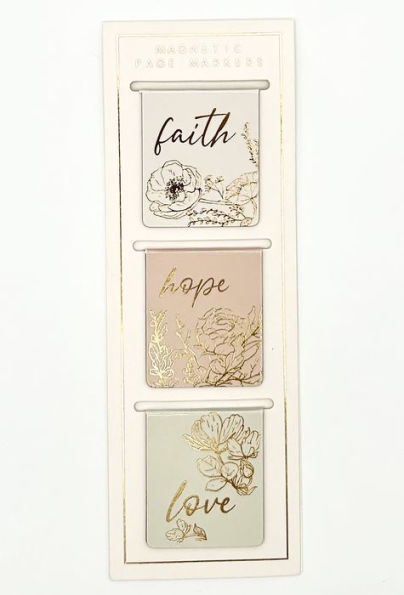 Magnet Bookmark S3 Faith Hope Love