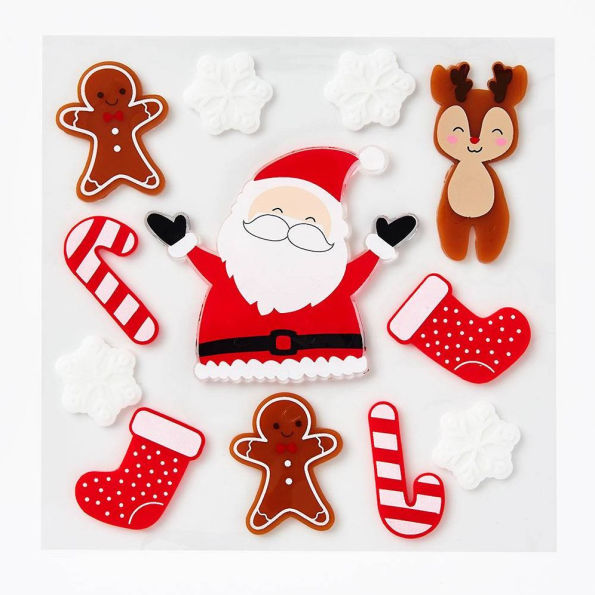 Holiday Window Gel Clings