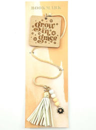 Title: Wooden Charm Bookmark Grow In Grace