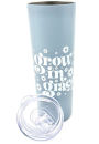 20 Oz Stainless Steel Tumber with Straw