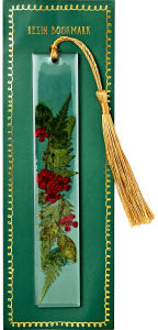 Title: Pressed Greenery Bookmark