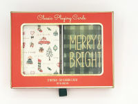 Alternative view 2 of Christmas Playing Cards Set of 2 in Draw Box