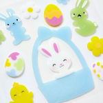Alternative view 4 of Easter Basket Window Gel Clings