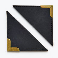 Title: Jeremiah Brent Corner Leatherette Bookmarks