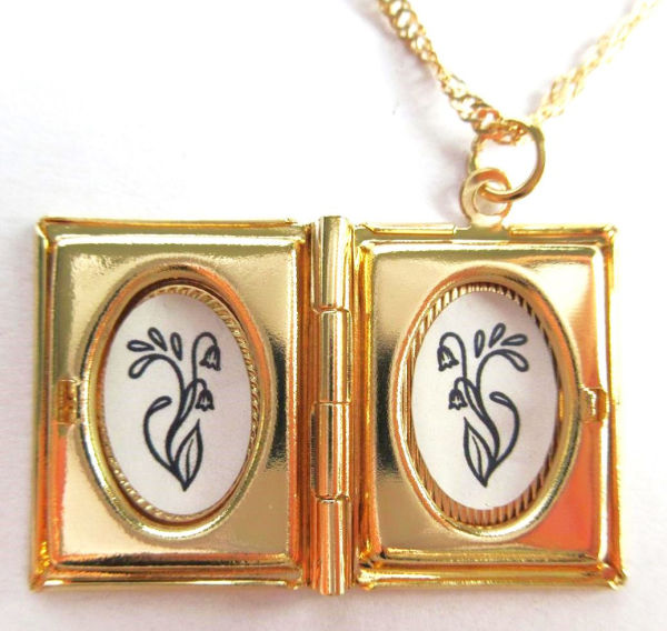 Locket Charm Necklace