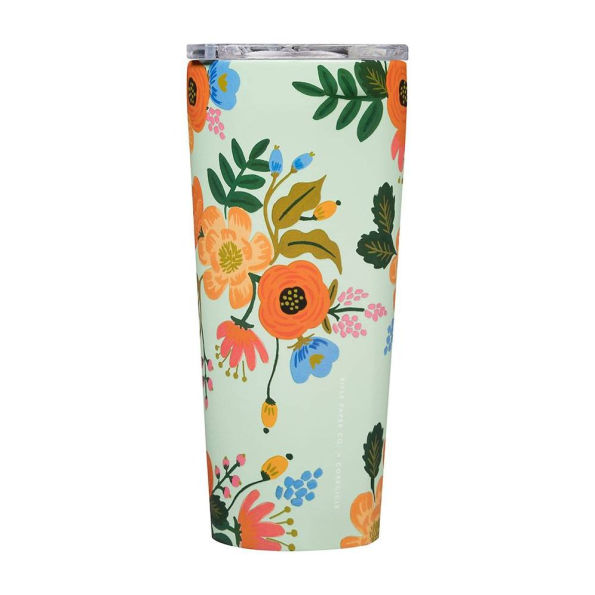 Mint Lively Floral Large Tumbler