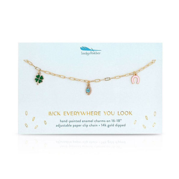 Luck Is On Your Side Charm Necklace