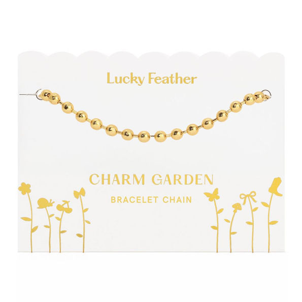 Charm Garden - Bracelet Chain- Gold