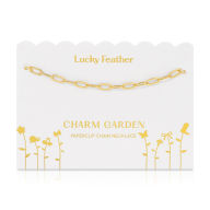 Title: Charm Garden - PaperClip Chain- Gold