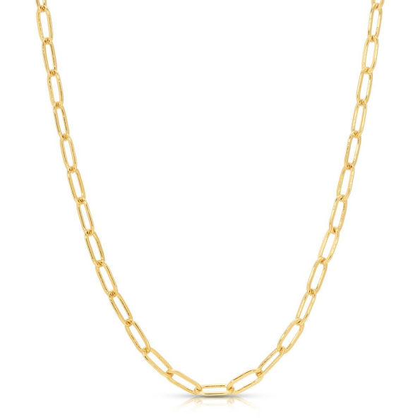 Charm Garden - PaperClip Chain- Gold