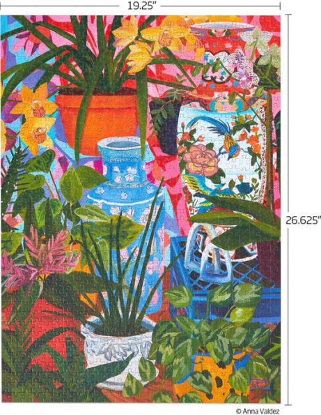 Tropical Vases 1000-Piece Jigsaw Puzzle