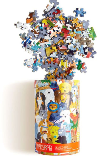 Doggie Day Care 500-Piece Jigsaw Puzzle