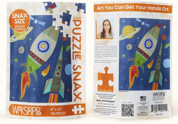 Outer Space 48 Piece Puzzle Snax
