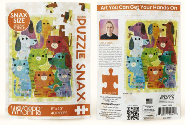 Tats & Dods 48 Piece Puzzle Snax