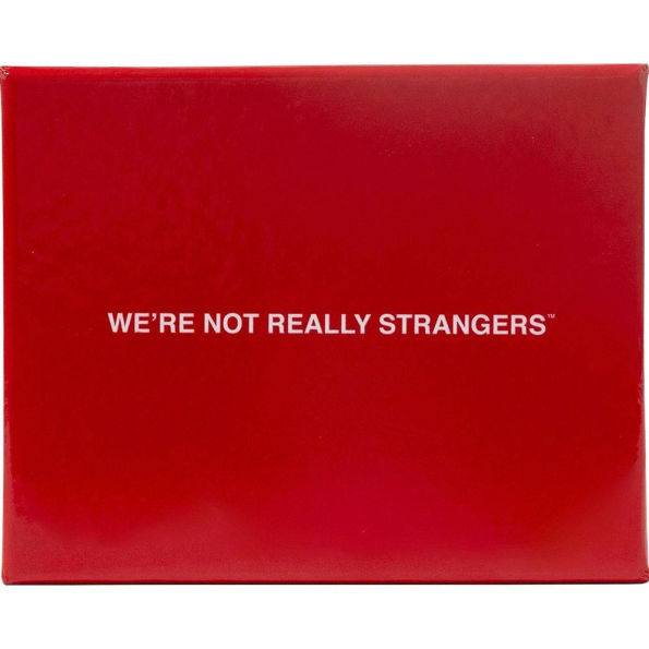 We're Not Really Strangers Card Game