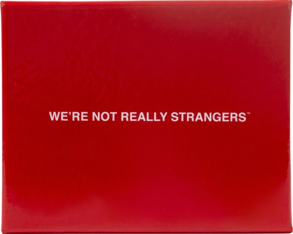 We're Not Really Strangers Card Game