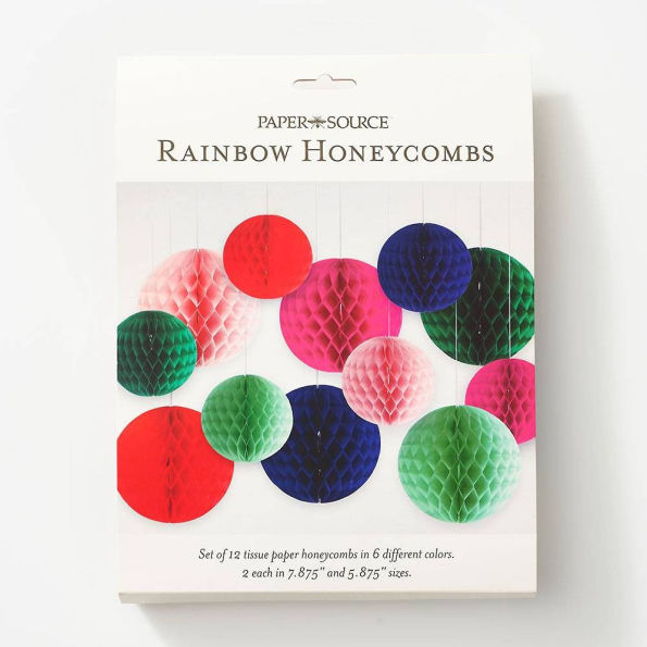 Rainbow Honeycombs