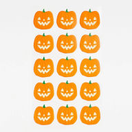 Title: Glow in the Dark Jack-O' Lantern Stickers