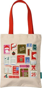 Title: Jolly Book Lover Canvas Tote Bag (Exclusive)