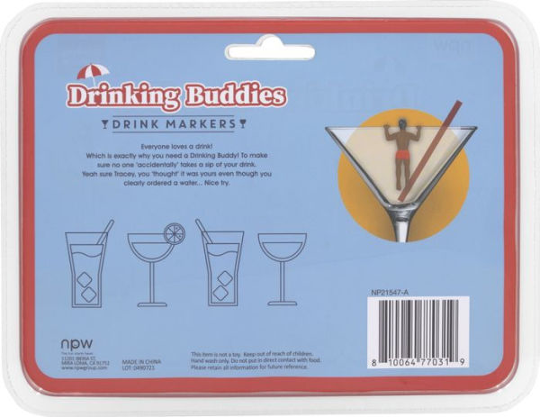 Bottle Buddies Drink Markers - Drinking Buddies