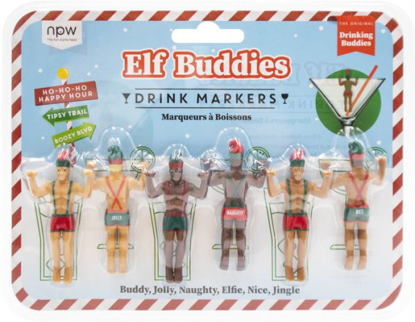 Drinking Buddies Festive Drink Straws by HT Ventures