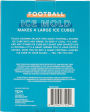 Alternative view 3 of Happy Hour Football Ice Mold Set of 4