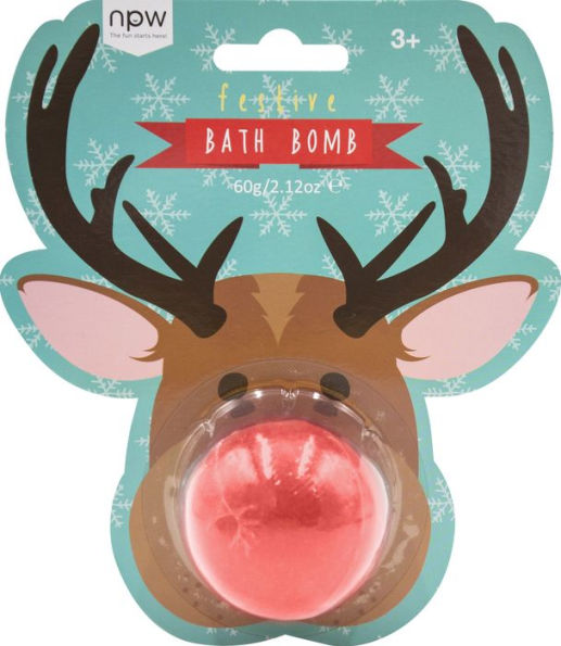 Festive Reindeer Bath Bomb