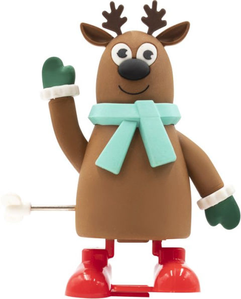 Festive Wind Up Reindeer Eraser